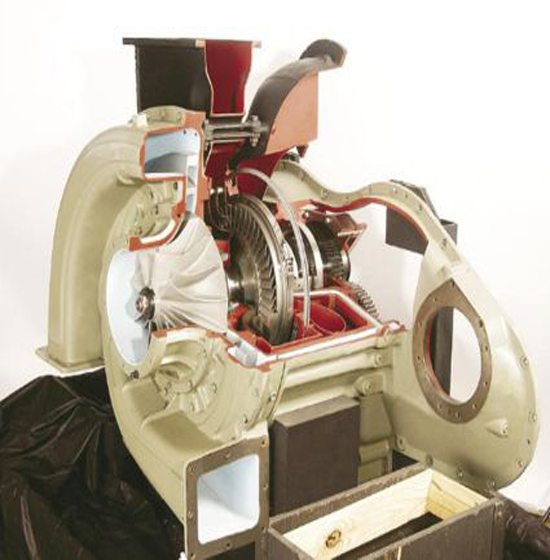 توربین توربو شارژ لوکوموتیو